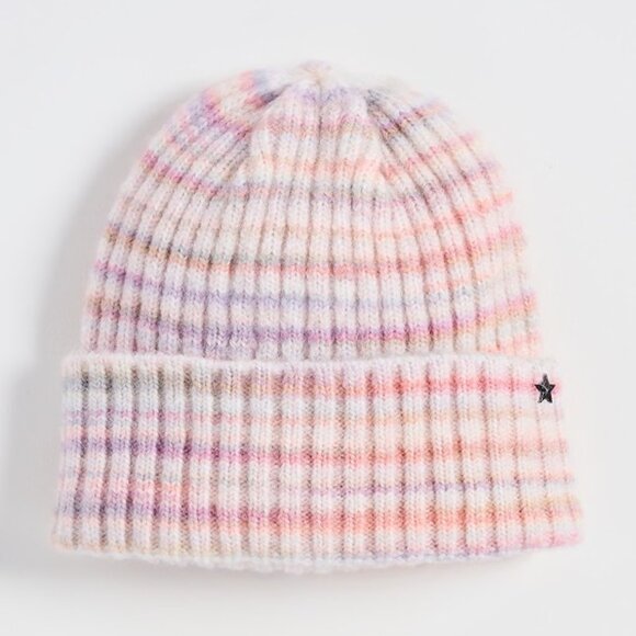 jocelyn Accessories - Jocelyn Space Dyed Knit Hat in Pastel Multi, New with Tag